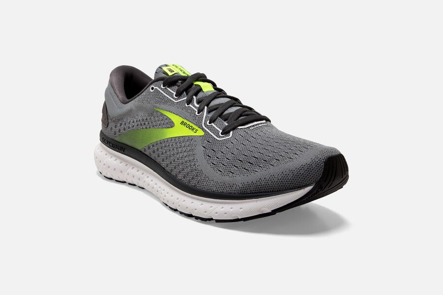 Brooks Israel Glycerin 18 Road Running Shoes Mens - Grey - KPQ-961748